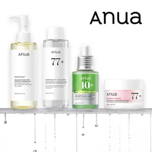 4-stufiges koreanisches Hautpflegeset