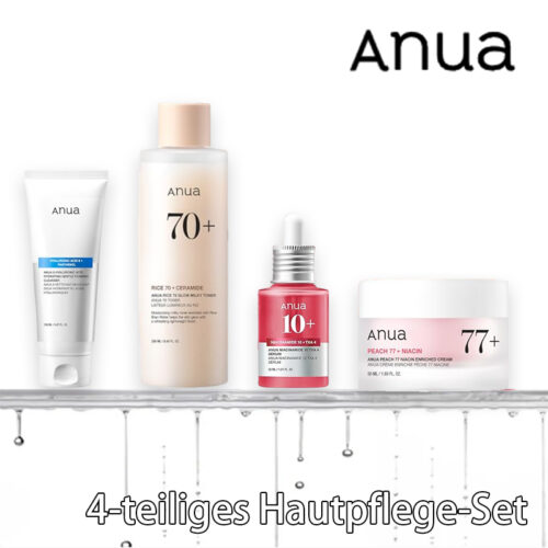 4-stufiges koreanisches Hautpflegeset